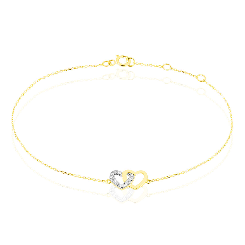 Bracelet Brunehaut Or Jaune Diamant