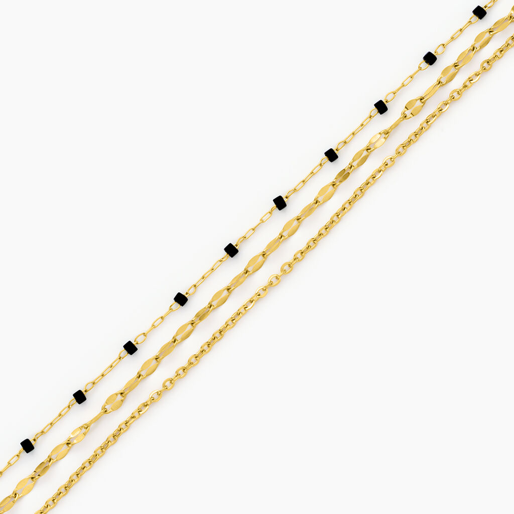 Bracelet Amala Acier Jaune Verre - Bracelets Femme | Histoire d&rsquo;Or