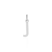 Pendentif Ionia Lettre Or Blanc
