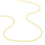 Cha&icirc;ne Ophelio Maille Alternee 1/1 Or Jaune - Chaines Femme | Histoire d&rsquo;Or