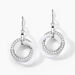 Boucles D'oreilles Pendantes Grizzel Argent Blanc Oxyde De Zirconium - Boucles d'oreilles fantaisie Femme | Histoire d’Or