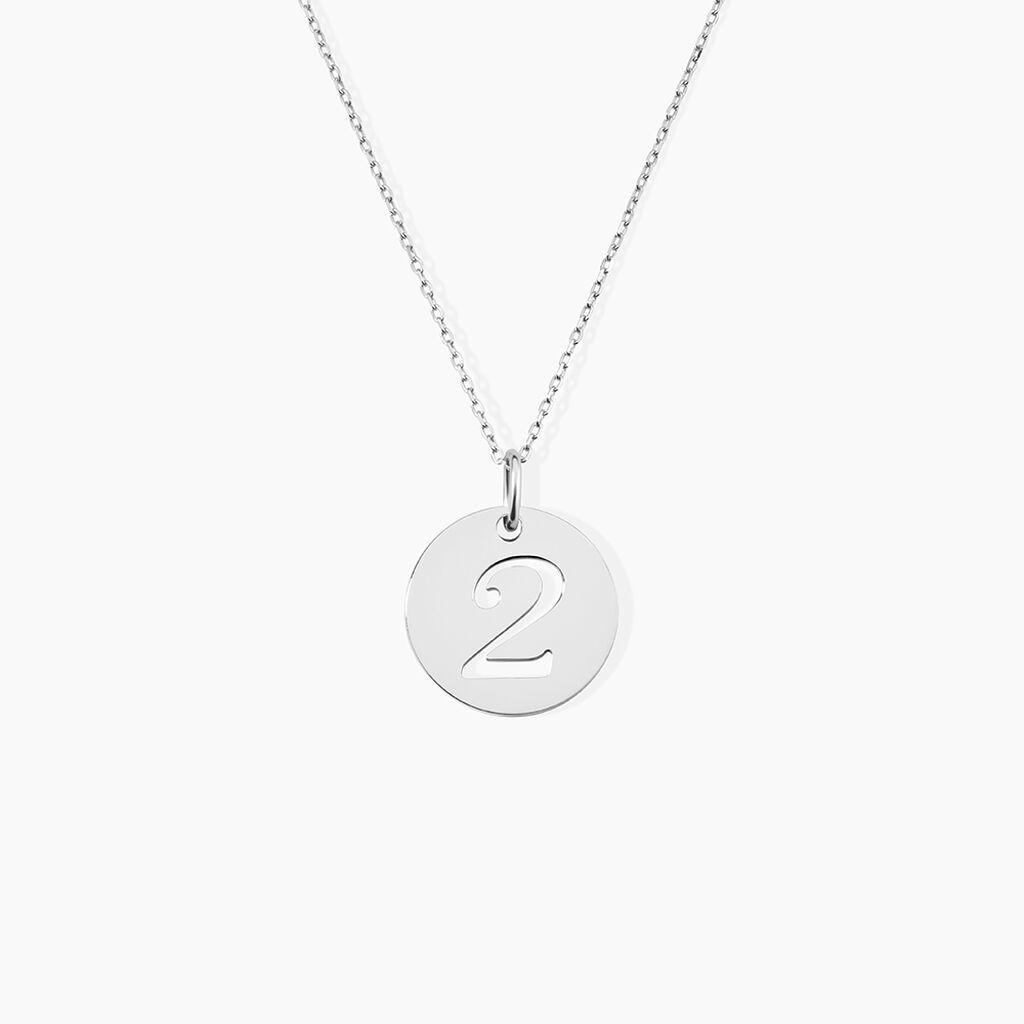 Pendentif Efiso Argent Blanc - Pendentifs Famille | Histoire d&rsquo;Or