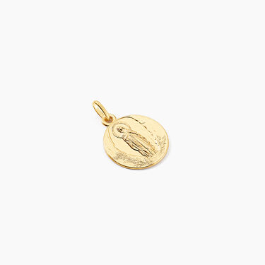 Medaille Or Jaune Vierge