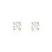 Boucles D'oreilles Puces Or Jaune Victoria Diamants - Clous d'oreilles Femme | Histoire d’Or