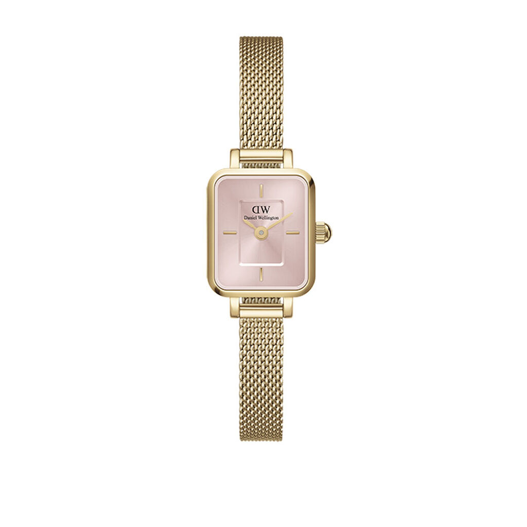 Montre Daniel Wellington Quadro Mini Rose - Montres Femme | Histoire d&rsquo;Or