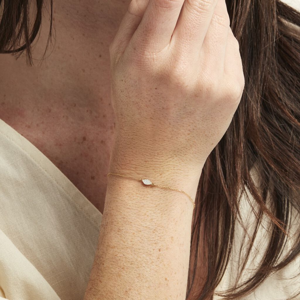 Bracelet Fittonia Or Jaune - Bracelets Femme | Histoire d’Or