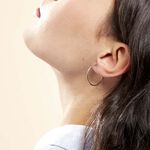 Cr&eacute;oles Dominae Or Blanc - Boucles d'oreilles cr&eacute;oles Femme | Histoire d&rsquo;Or