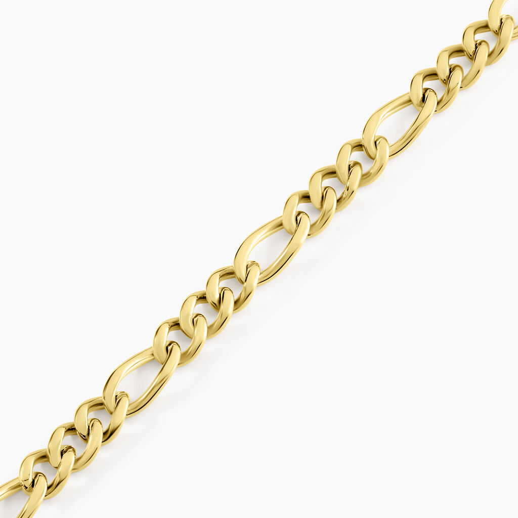 Bracelet Maille Acier Doré Virgil - Bracelets chaîne Homme | Histoire d’Or