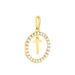 Pendentif Gabe Or Jaune Oxyde De Zirconium - Pendentifs Femme | Histoire d’Or