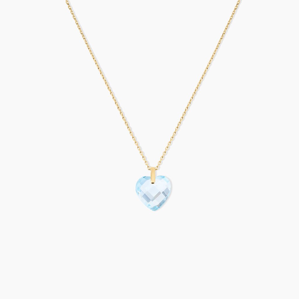 Collier Ludmille Or Jaune Topaze - Colliers Femme | Histoire d&rsquo;Or