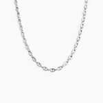 Collier Carrus Argent Blanc - Chaines Femme | Histoire d&rsquo;Or