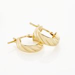 Cr&eacute;oles Mara Or Jaune - Boucles d'oreilles cr&eacute;oles Femme | Histoire d&rsquo;Or