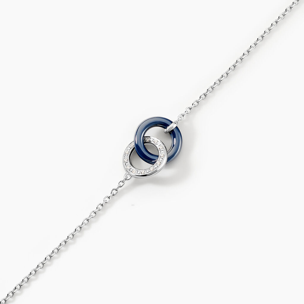 Bracelet Grizzel Argent Blanc Oxyde De Zirconium - Nouveautés Femme | Histoire d’Or