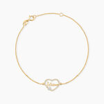Bracelet Or Jaune Meria - F&ecirc;te des m&egrave;res Femme | Histoire d&rsquo;Or