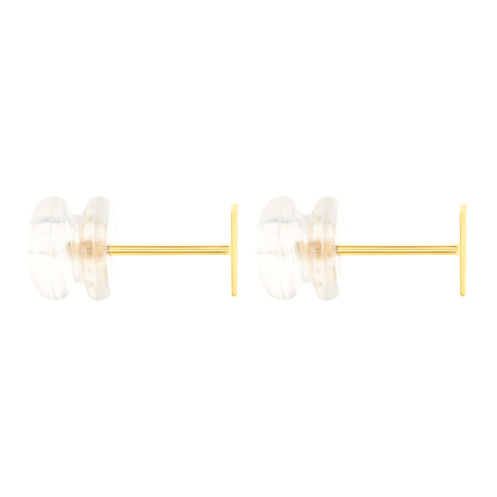 Boucles D'oreilles Puces Genovera Or Jaune - Clous d'oreilles Femme | Histoire d’Or