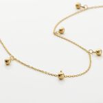 Cha&icirc;ne De Cheville Bethanie Or Jaune - Cha&icirc;nes de cheville Femme | Histoire d&rsquo;Or