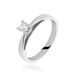 Bague Solitaire Loren Or Blanc Diamant - Bagues solitaires Femme | Histoire d’Or