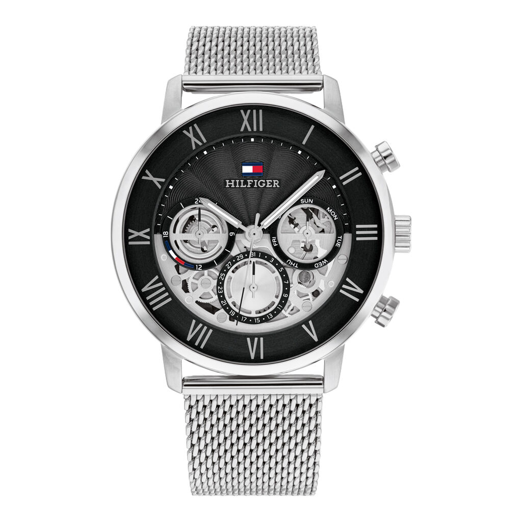 Montre Tommy Hilfiger Legend Noir - F&ecirc;te des p&egrave;res Homme | Histoire d&rsquo;Or