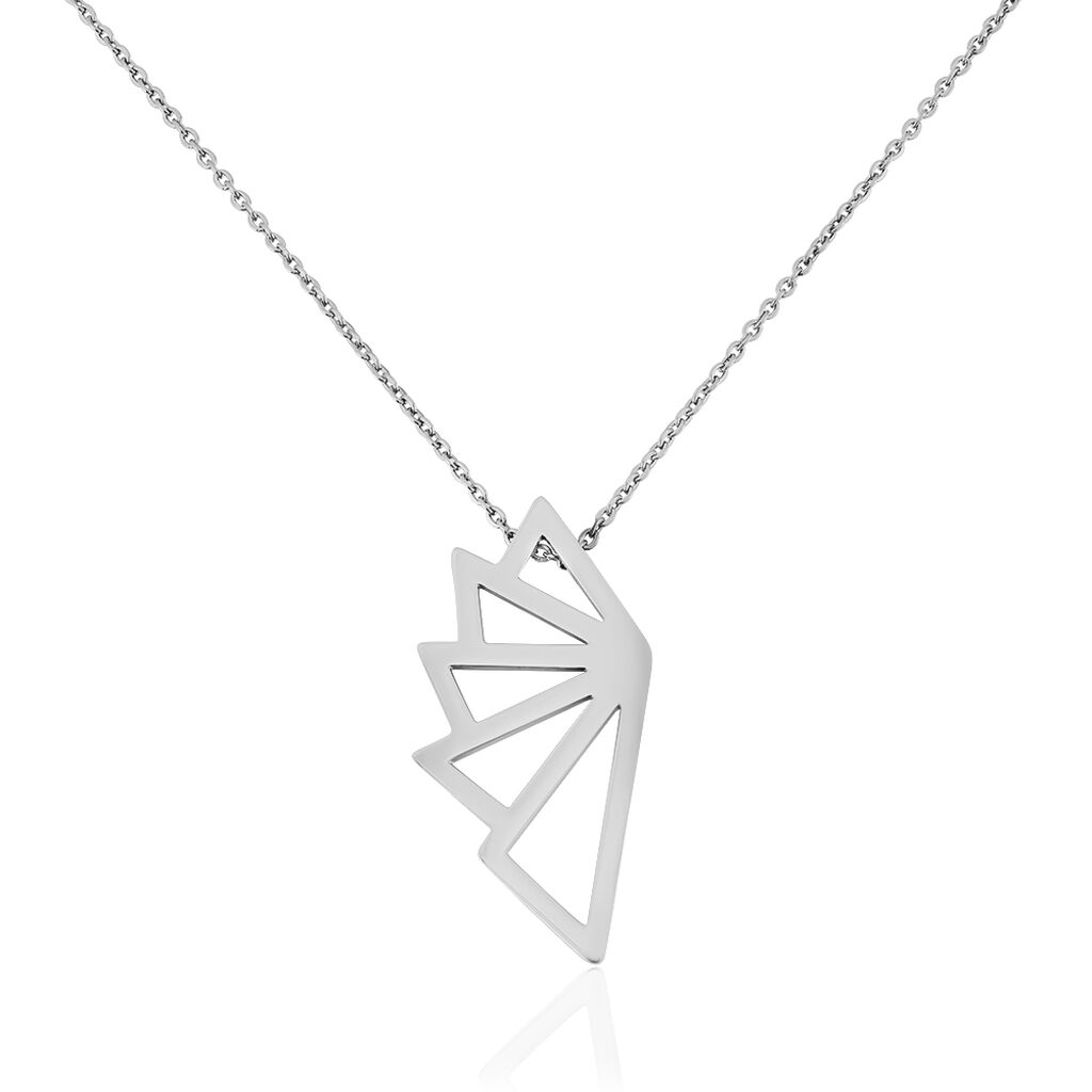 Collier Osaka Acier Blanc - Colliers fantaisie Femme | Histoire d&rsquo;Or