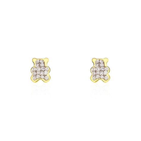 Boucles d'oreilles Enfant et adolescent Fille/Garçon Nacre • Histoire d'Or