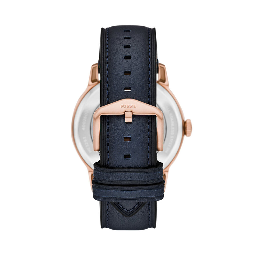Montre Fossil Townsman Automatic Blanc - F&ecirc;te des p&egrave;res Homme | Histoire d&rsquo;Or