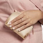 Bague Solitaire Ursi Argent Rose Oxyde De Zirconium - Bagues solitaires Femme | Histoire d&rsquo;Or