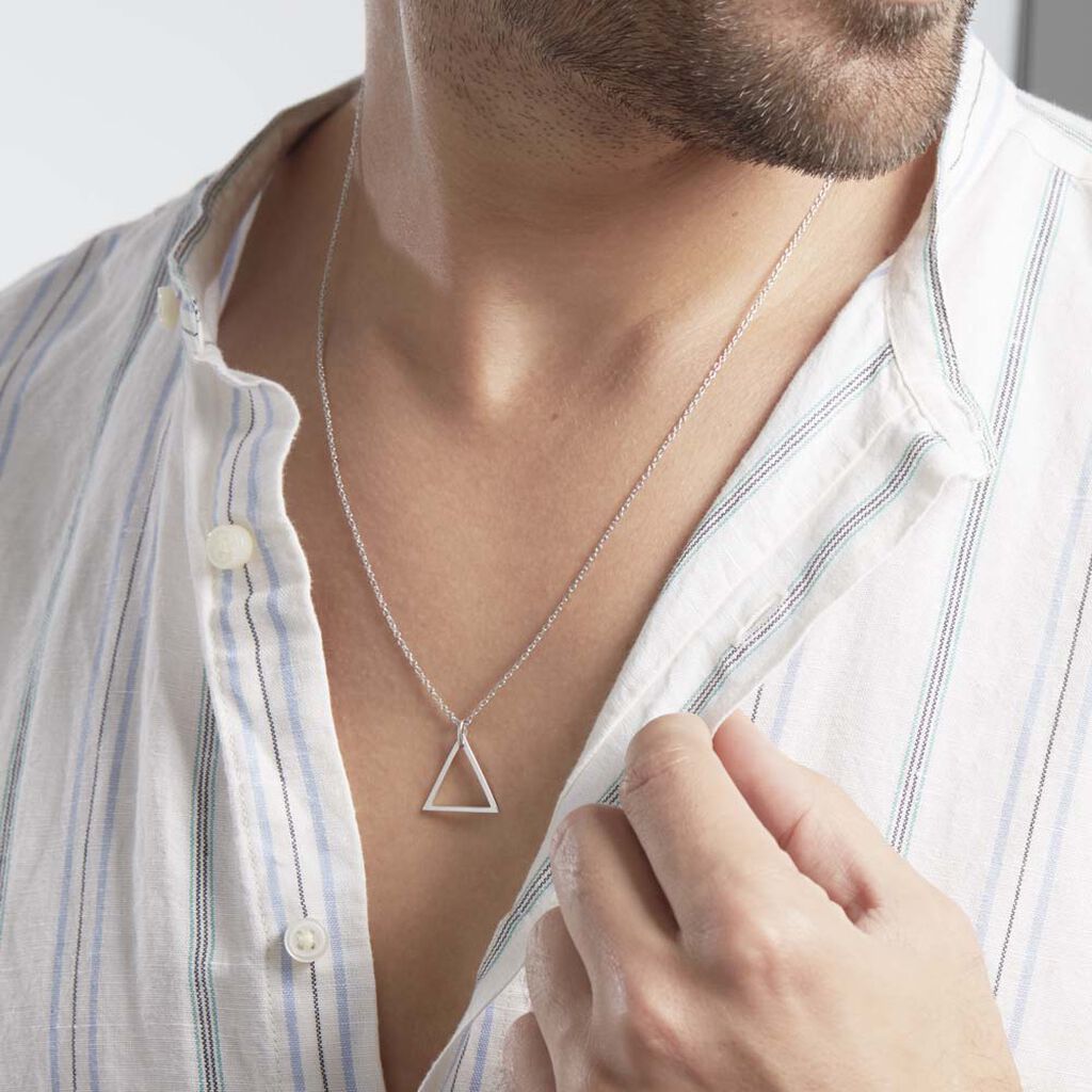 Collier Argent Emils - Colliers fantaisie Homme | Histoire d’Or