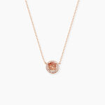 Collier Rio Copacabana Argent Rose Oxyde De Zirconium - Colliers fantaisie Femme | Histoire d&rsquo;Or