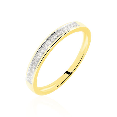 Alliance Aileen Or Jaune Diamant - Alliances Femme | Histoire d’Or