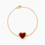 Bracelet Par Amour Plaque Or Jaune Agate - Bracelets Femme | Histoire d&rsquo;Or
