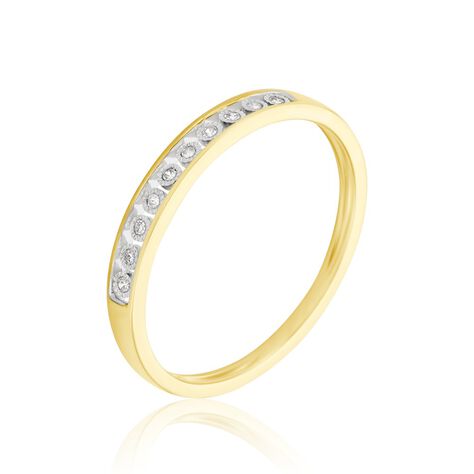Bague Cherrlinna Or Jaune Diamant - Bagues avec pierre Femme | Histoire d&rsquo;Or