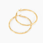 Cr&eacute;oles Youri Or Jaune - Boucles d'oreilles cr&eacute;oles Femme | Histoire d&rsquo;Or