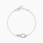 Bracelet Odile Argent Blanc Oxyde De Zirconium - F&ecirc;te des m&egrave;res Femme | Histoire d&rsquo;Or