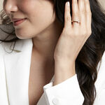 Bague Soltaire Iris Or Jaune Diamant - Bagues solitaires Femme | Histoire d&rsquo;Or