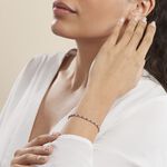 Bracelet Zoelia Plaqu&eacute; Or Jaune Pierres De Synth&egrave;se - Bracelets Femme | Histoire d&rsquo;Or