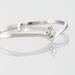 Bague Maye Or Blanc Diamant - Bagues solitaires Femme | Histoire d’Or