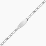 Bracelet Identit&eacute; Anilo Argent Blanc - Cadeaux de naissance Enfant | Histoire d&rsquo;Or