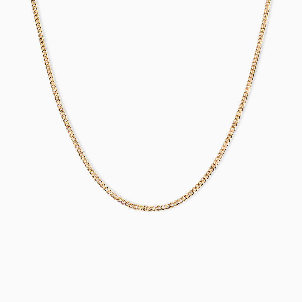 Cha&icirc;ne Clement Plaqu&eacute; Or Jaune - Chaines Homme | Histoire d&rsquo;Or