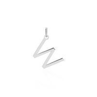 Pendentif Ionia Lettre Or Blanc