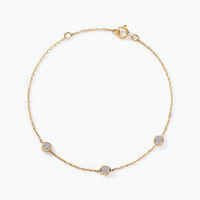 Bracelet Mon 1er Diamant Or Jaune Diamant