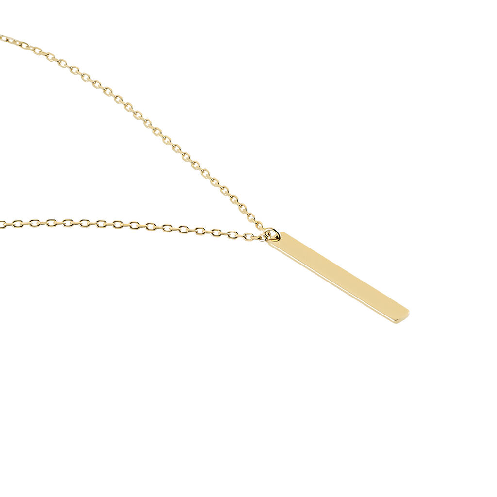 Collier Plaqué Or Jaune Bobby - Colliers fantaisie Homme | Histoire d’Or