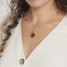 Pendentif Argent Blanc Benoite Ambre - Pendentifs Femme | Histoire d’Or