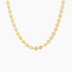 Collier Calliandra Acier Jaune - Colliers fantaisie Femme | Histoire d&rsquo;Or