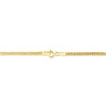 Bracelet Or Jaune Izel Maille Anglaise - Bracelets cha&icirc;ne Femme | Histoire d&rsquo;Or