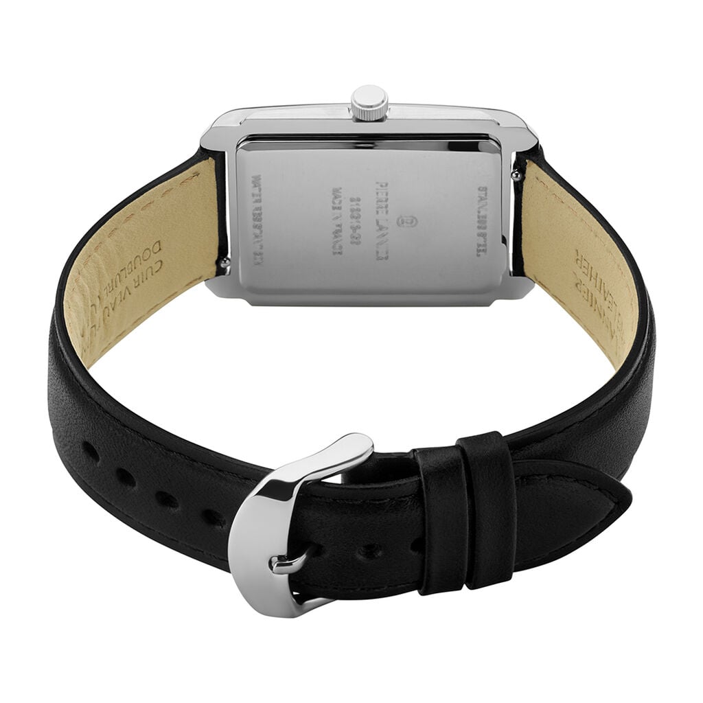 Montre Pierre Lannier Lannier Empire Noir - Montres made in France Homme | Histoire d&rsquo;Or