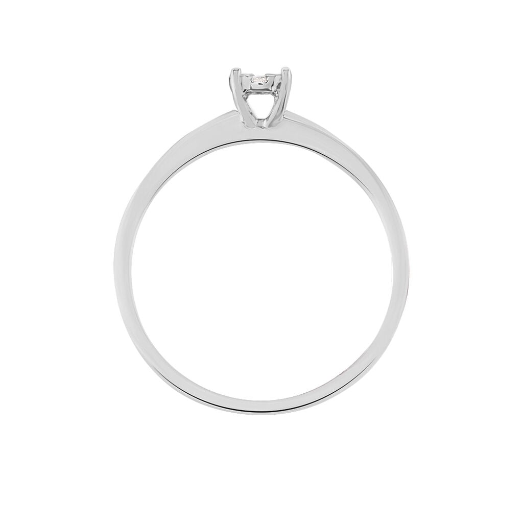 Bague Dream Or Blanc Diamant - Bagues solitaires Femme | Histoire d&rsquo;Or