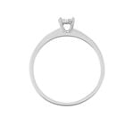Bague Dream Or Blanc Diamant - Bagues solitaires Femme | Histoire d&rsquo;Or
