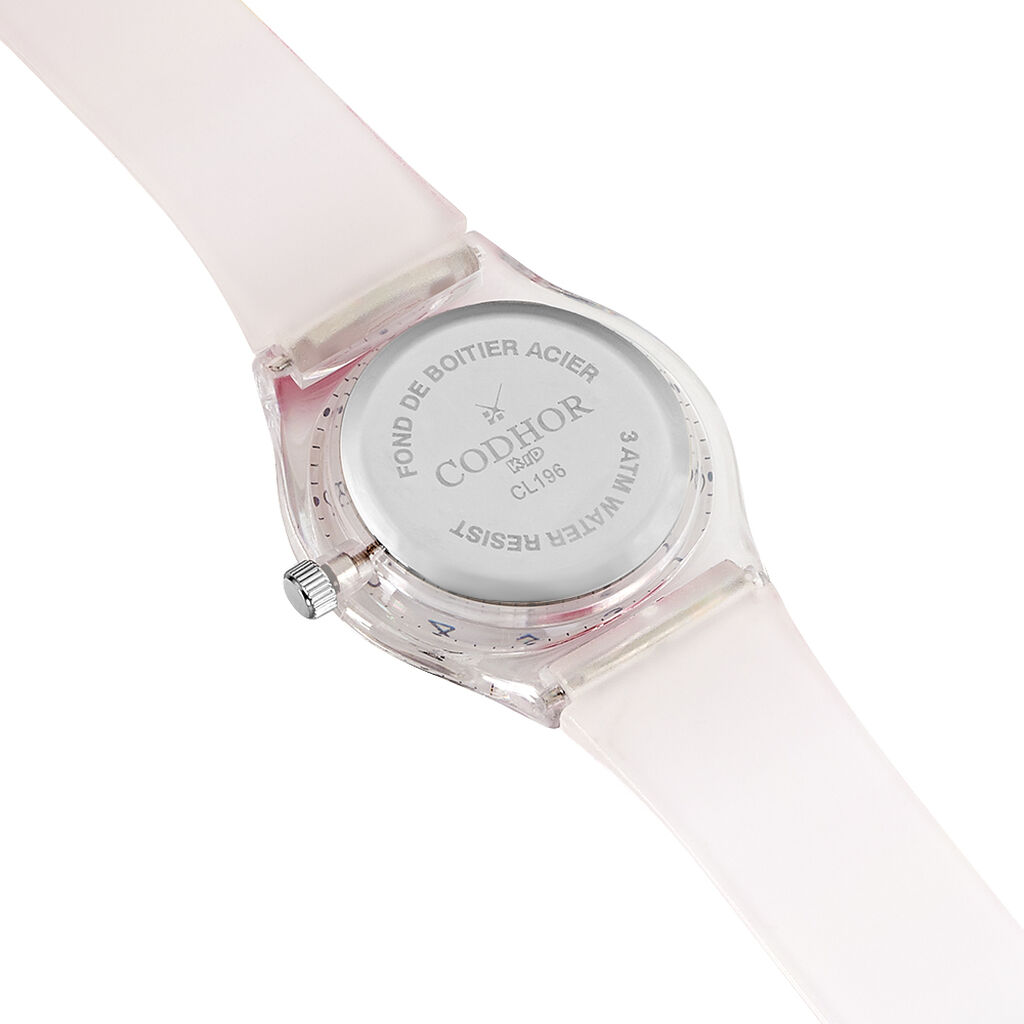 Montre Codhor Kid Rayure Blanc - Montres Enfant | Histoire d’Or