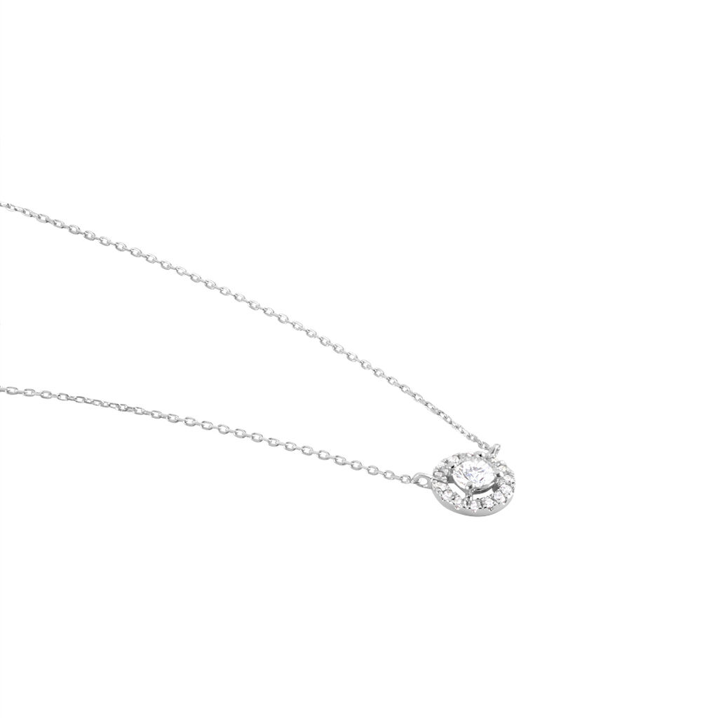 Collier Or Blanc Cadence Diamants - Colliers Femme | Histoire d&rsquo;Or