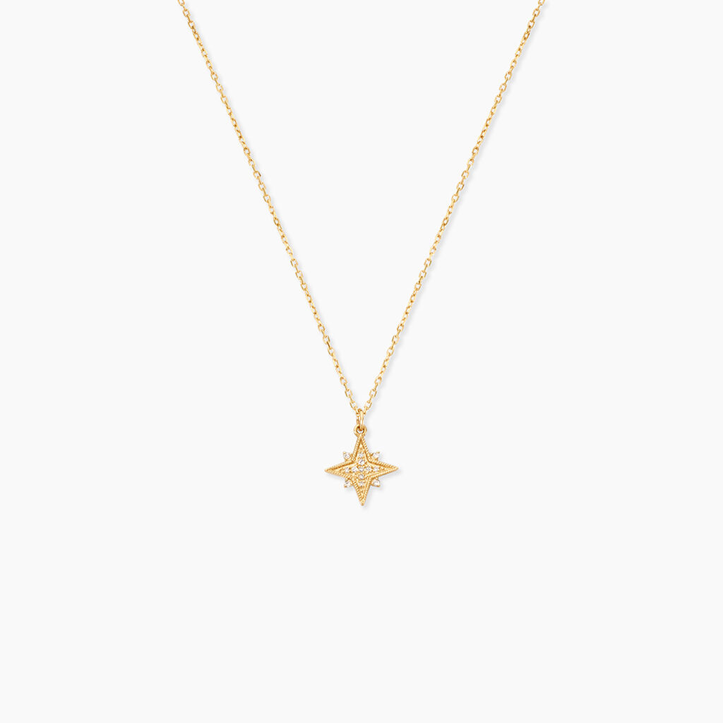Collier Jaia Or Jaune Diamant - Colliers Femme | Histoire d&rsquo;Or
